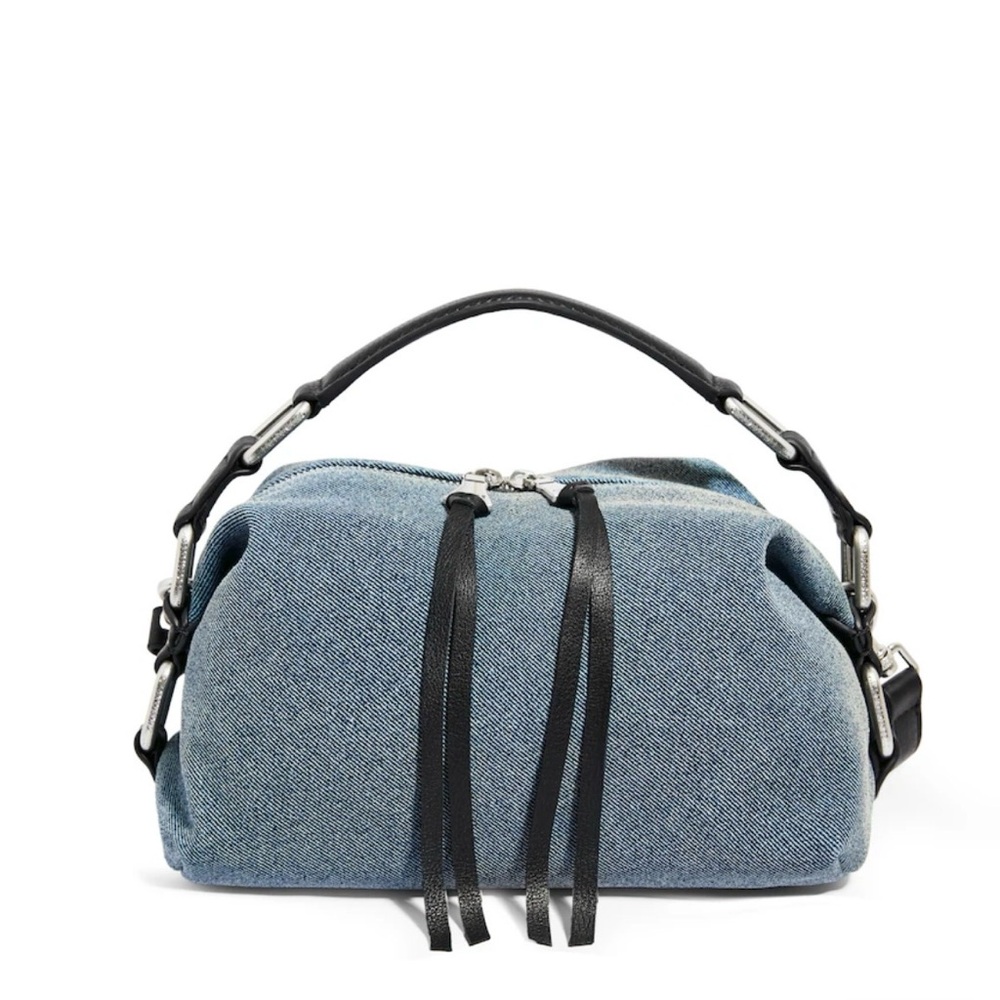 Aimee Kestenberg Blue Denim Shoulder Bag